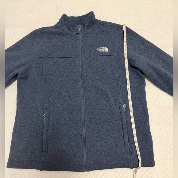 Men’s The North Face Slate Blue Full-Zip Jacket - Picture 6 of 8